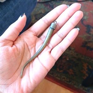 Handmade OOAK horn pendant